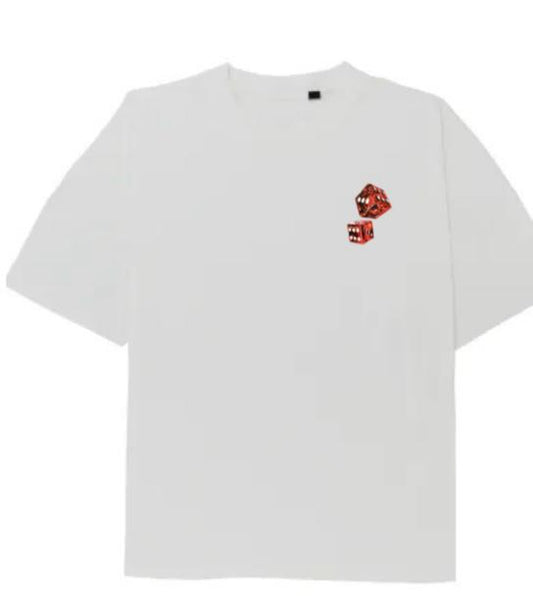 WHITE SHORT-SLEEVED T-SHIRT