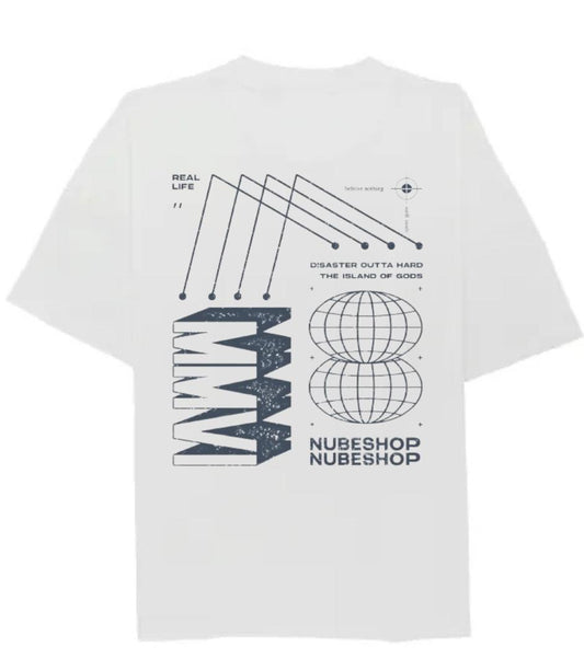 WHITE SHORT-SLEEVED T-SHIRT